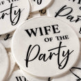 Load image into Gallery viewer, Wife of the Party Edible Cocktail Toppers – Hen Party & Bride