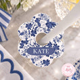 Load image into Gallery viewer, Blue Baby In Bloom Personalised Name Drink identifiers- Pack of 6