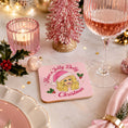 Load image into Gallery viewer, Dolly Parton Christmas drink coaster