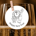 Load image into Gallery viewer, New Year Bubbly Edible Drink Toppers