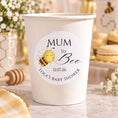 Load image into Gallery viewer, Mum To Bee Baby Shower Cup & Favour Stickers