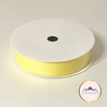 Load image into Gallery viewer, Yellow Grosgrain Ribbon - 16mm x 10metre Reel