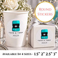 Load image into Gallery viewer, Little Blue Box Party Stickers For Cups & Favours