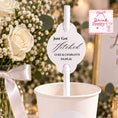 Load image into Gallery viewer, Just Got Hitched Paper Drinking Straws Toppers Pack of 24