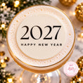 Load image into Gallery viewer, 2027 Edible Drink Toppers