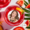 Load image into Gallery viewer, Toon Topper cartoon photo cocktail topper