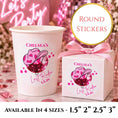 Load image into Gallery viewer, Last Rodeo Hen Party Stickers For Cups & Favours
