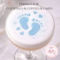 Load image into Gallery viewer, Reusable Stencil Cocktail & Coffee- Baby Toes
