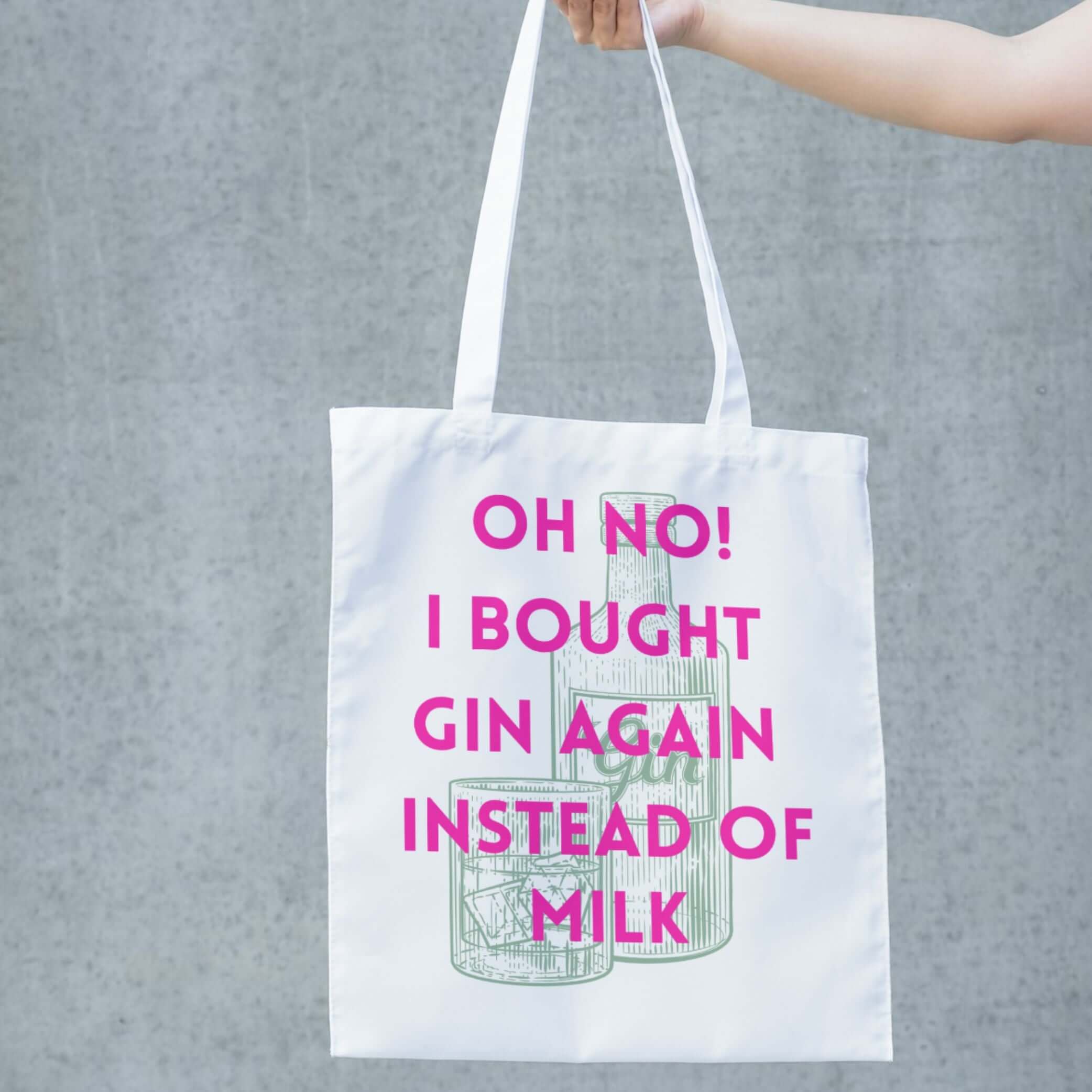 Funny Gin Tote Bag