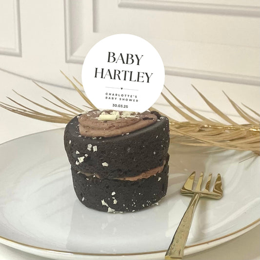 ‘Baby Name’ Edible  Cake Toppers