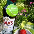 Load image into Gallery viewer, Game Set Sip Tennis Ball Bottle Charm Tag
