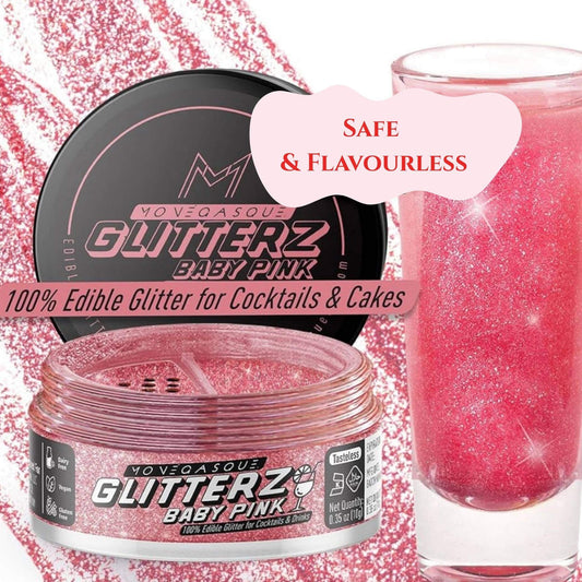 Edible Drink Shimmer - Baby Pink Shimmer 10g