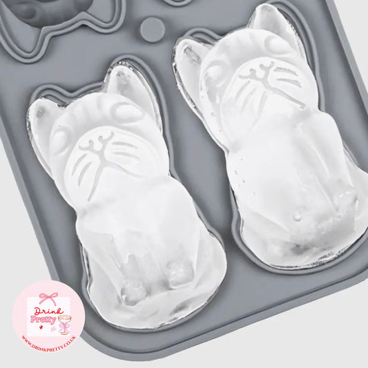 Frenchie 3D Ice cube Tray