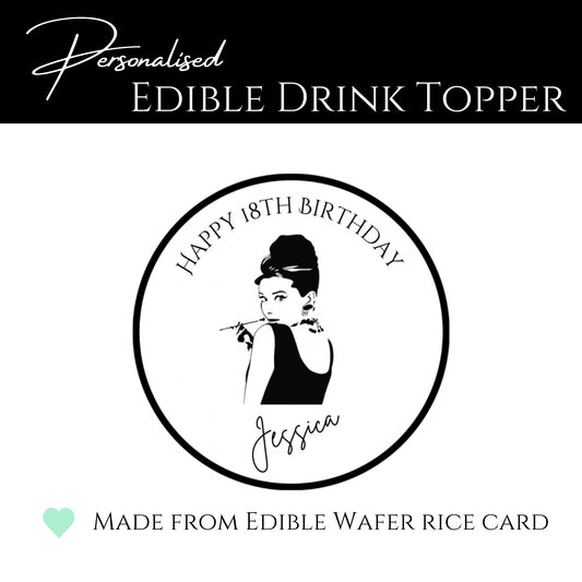 Darling Audrey Edible Cocktail Toppers