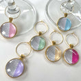 Load image into Gallery viewer, dotty wine charms set
