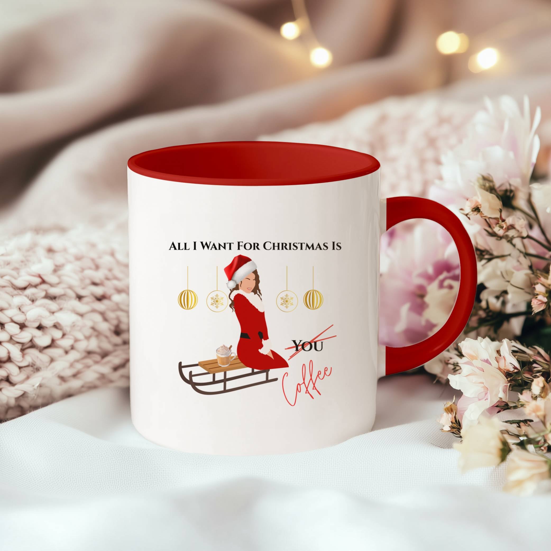 All I Want For Christmas Is Coffee Mug -PRE-ORDER