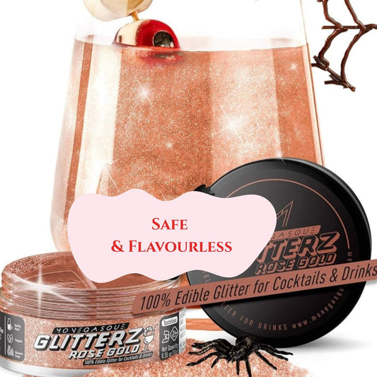 Edible Drink Shimmer - Rose Gold Shimmer 10g