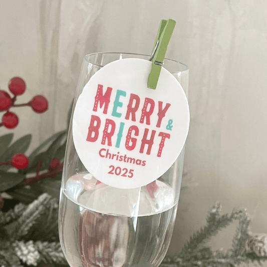 Christmas cocktail toppers 