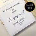 Load image into Gallery viewer, Minimalist Engagement Personalised Wine Label
