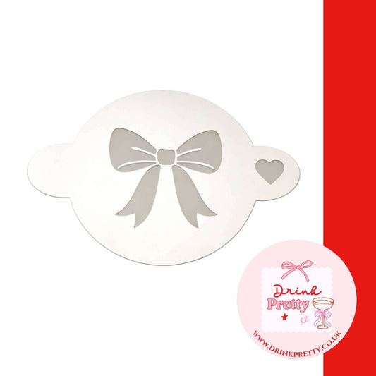 Reusable Stencils Cocktail & Coffee- PRETTY BOW