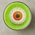 Load image into Gallery viewer, Blood shot red eyeball drink topper
