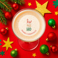 Load image into Gallery viewer, Ho Ho Ho Christmas Edible Drink Toppers
