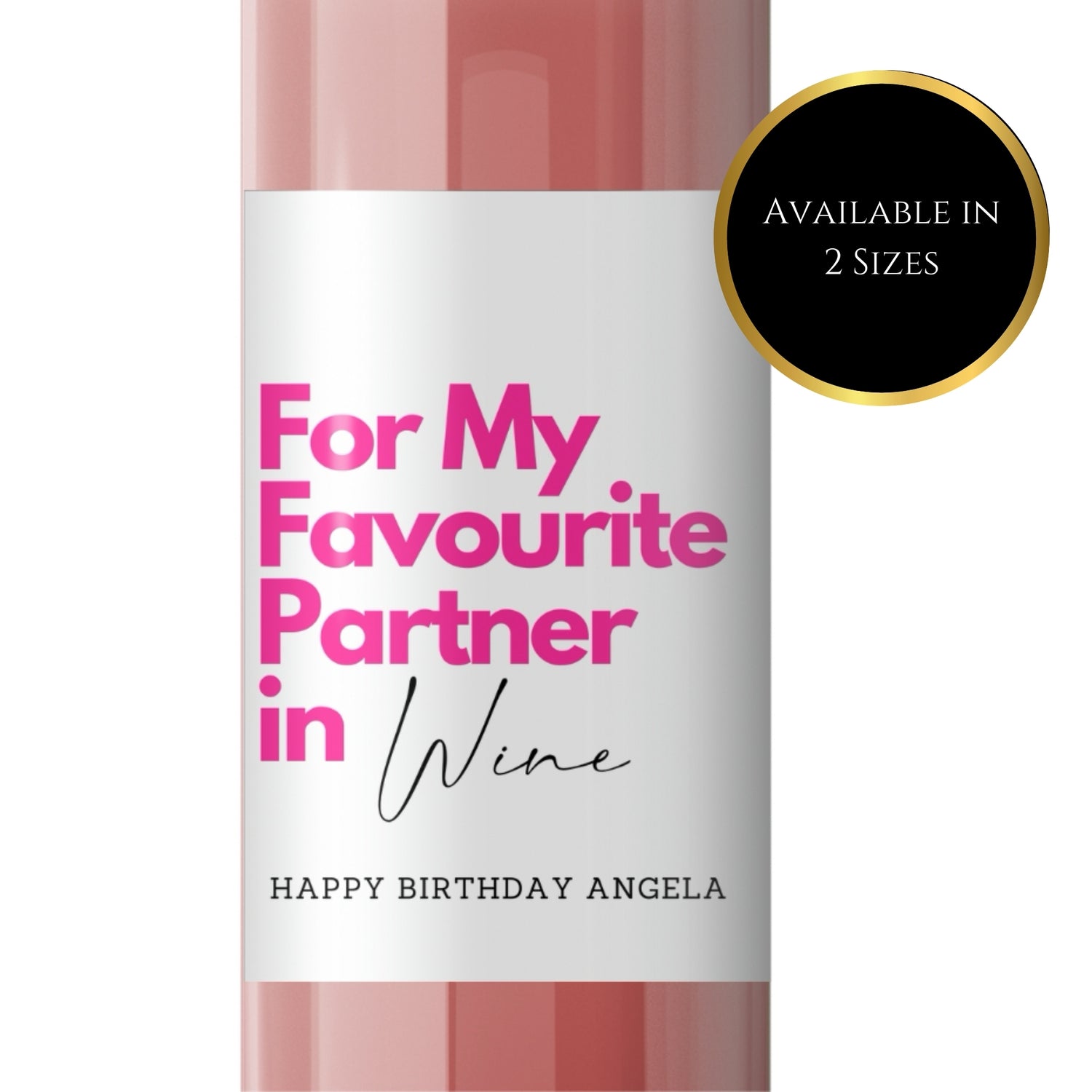 Personalised Wine Labels Fun