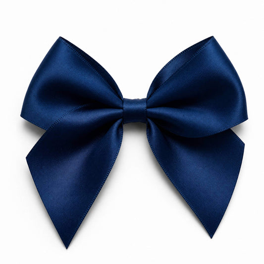 Pre-Tied Satin Bows 10cm Pack of 6 Varieties Colours
