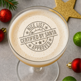 Load image into Gallery viewer, Santa’s Nice List Christmas Edible Drink Toppers
