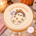 Load image into Gallery viewer, Boo Halloween Edible Drink Toppers
