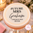 Load image into Gallery viewer, Personalised Future Mrs Edible Cocktail Toppers

