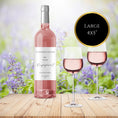 Load image into Gallery viewer, Minimalist Engagement Personalised Wine Label
