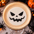 Load image into Gallery viewer, Scary Face Halloween Edible Cocktail Toppers
