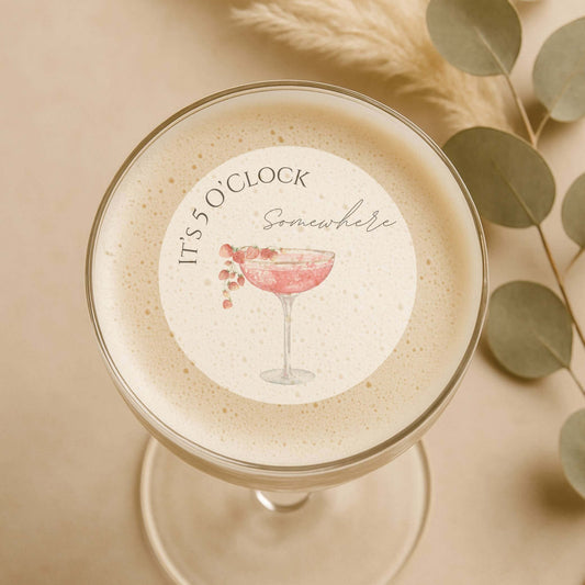 5 o’clock somewhere edible wafer cocktail toppers 
