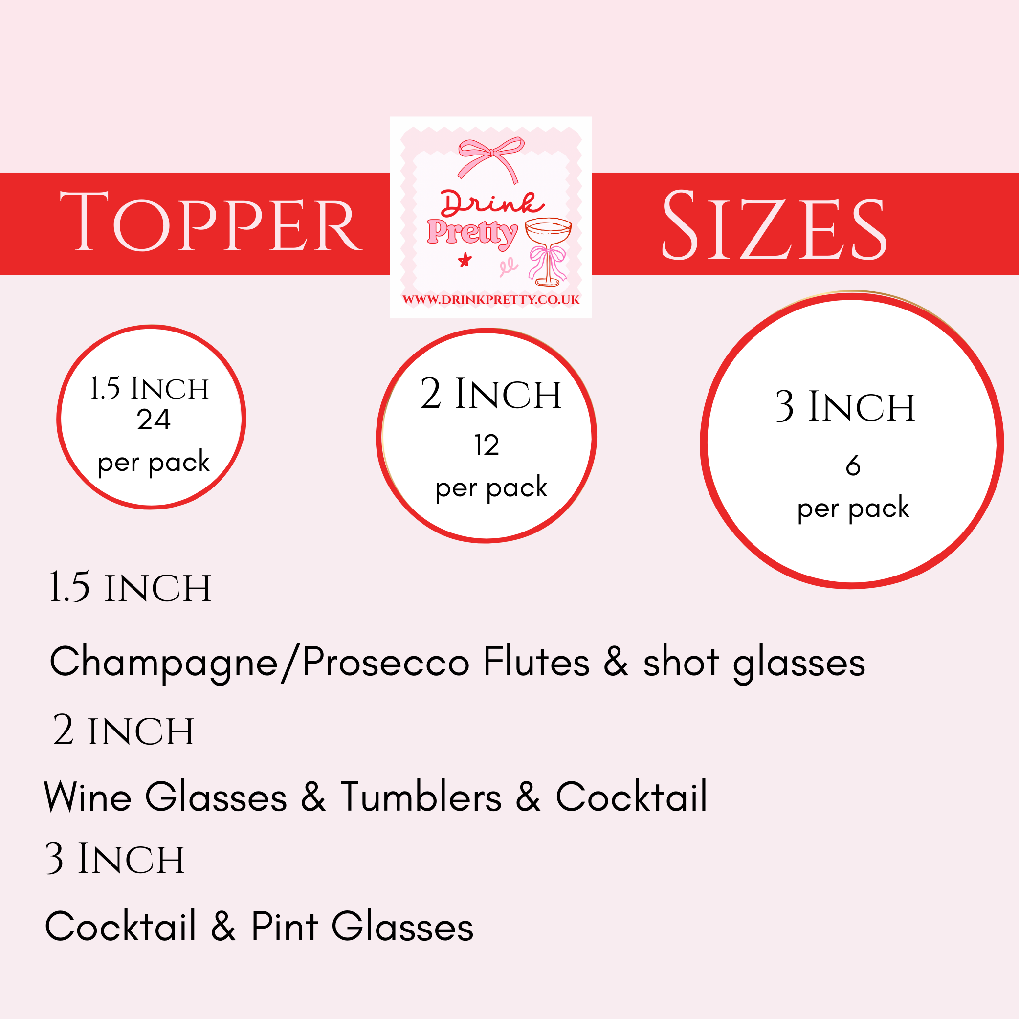 Upload Your ‘Logo’ Edible Drink Toppers