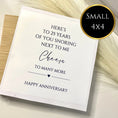 Load image into Gallery viewer, Funny Snoring Anniversary Wine Label

