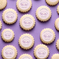 Load image into Gallery viewer, kids edible cake toppers on biscuits
