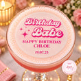 Load image into Gallery viewer, Birthday Babe Edible Cocktail Toppers
