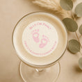 Load image into Gallery viewer, Blue or Pink! What Do You Think? Gender Reveal/ Baby Shower Game -Edible Drink Toppers
