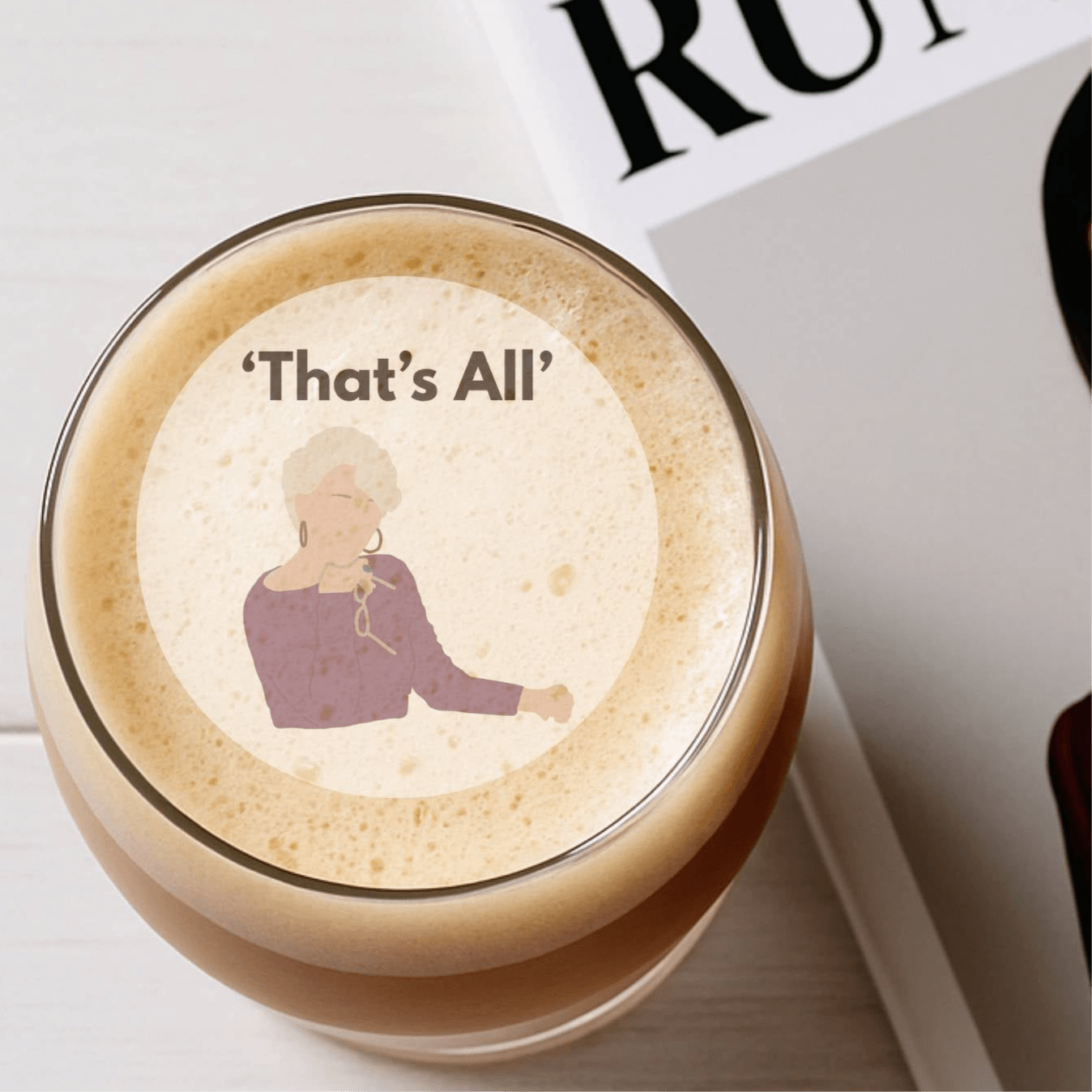 The Devil Wears Prada edible cocktail toppers- 6 Design Set