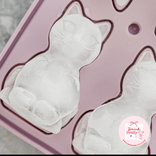 Cool Cats 3D Ice cube Tray