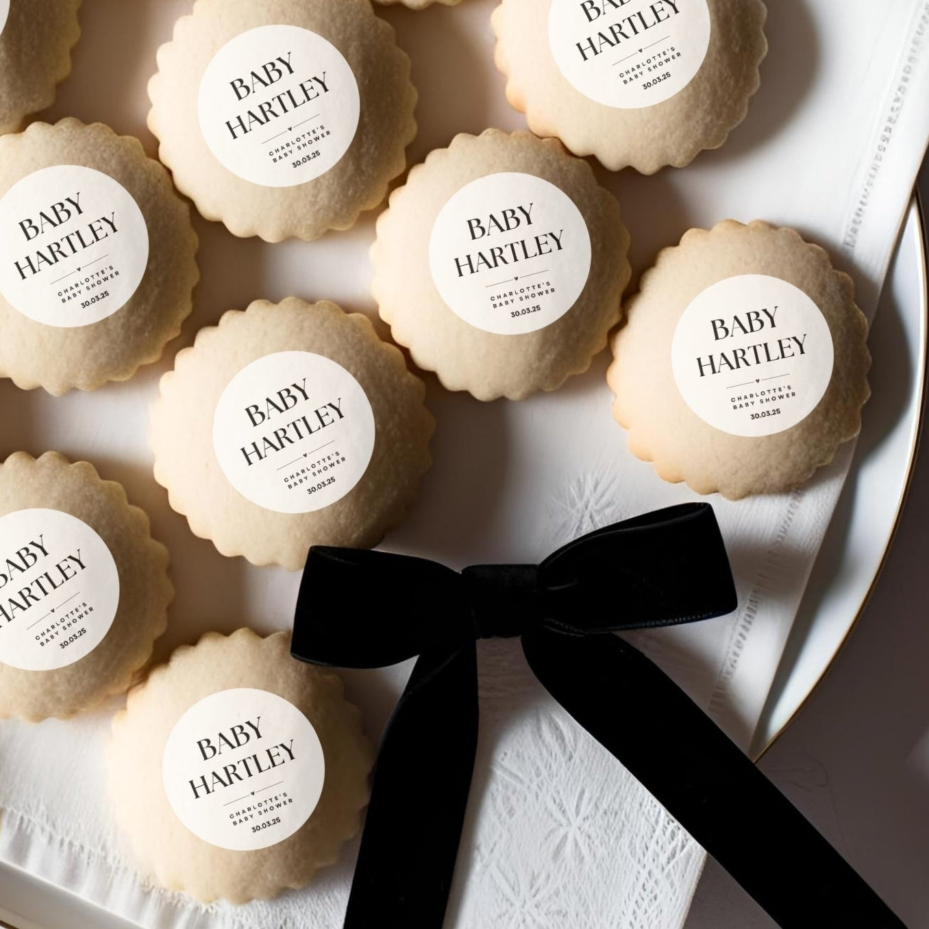 ‘Baby Name’ Edible  Cake Toppers