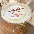 Load image into Gallery viewer, Christmas Ribbon Edible Drink Toppers
