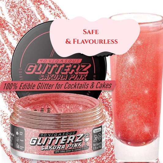 Edible Drink Shimmer - Sakura Pink Shimmer 10g
