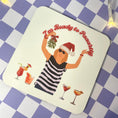 Load image into Gallery viewer, fun party drink coasters for Christmas
