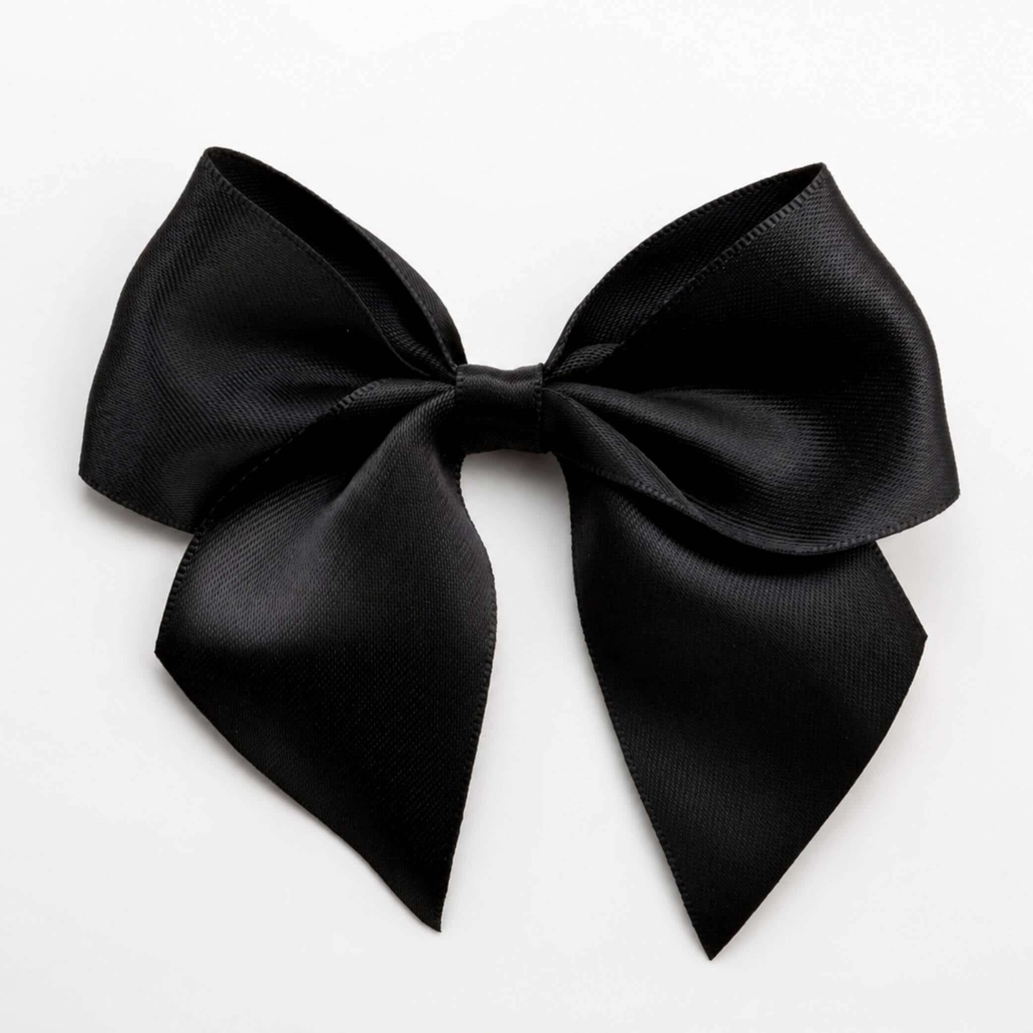 Pre-Tied Satin Bows 10cm Pack of 6 Varieties Colours