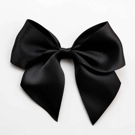 Pre-Tied Satin Bows 10cm Pack of 6 Varieties Colours