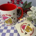 Load image into Gallery viewer, Jolly Dolly Christmas Mug
