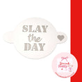 Load image into Gallery viewer, Reusable Stencil Cocktail & Coffee- Slay The Day
