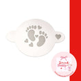 Load image into Gallery viewer, Reusable Stencil Cocktail & Coffee- Baby Toes
